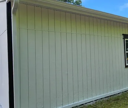House Painting finished result in a Pinellas County home