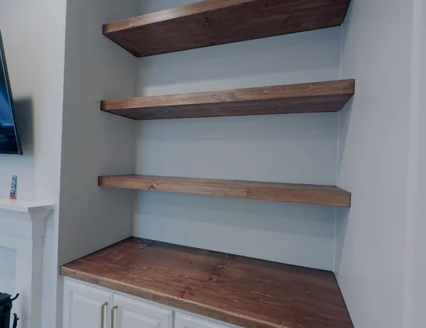 Built-In Shelving and Cabinet Drawers in Historic Kenwood, photo 1 of 6
