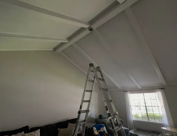 Vaulted Ceiling Fan Installation in Old Northeast, photo 2 of 2