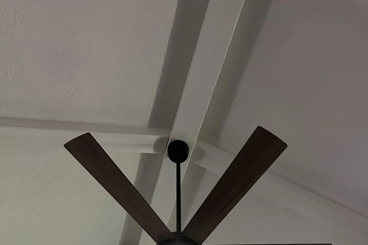 Vaulted Ceiling Fan Installation in Old Northeast